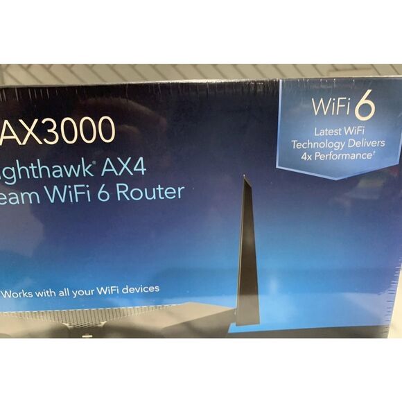 Netgear Nighthawk AX4 RAX35 AX3000 WiFi 6 Router – 4-Stream Dual-Band High Perfo - Picture 2 of 5